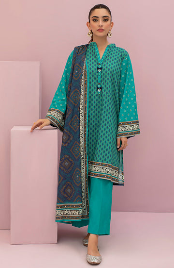 Orient OTL 22-116 Green Meher Printed Lawn 2022 Online Shopping